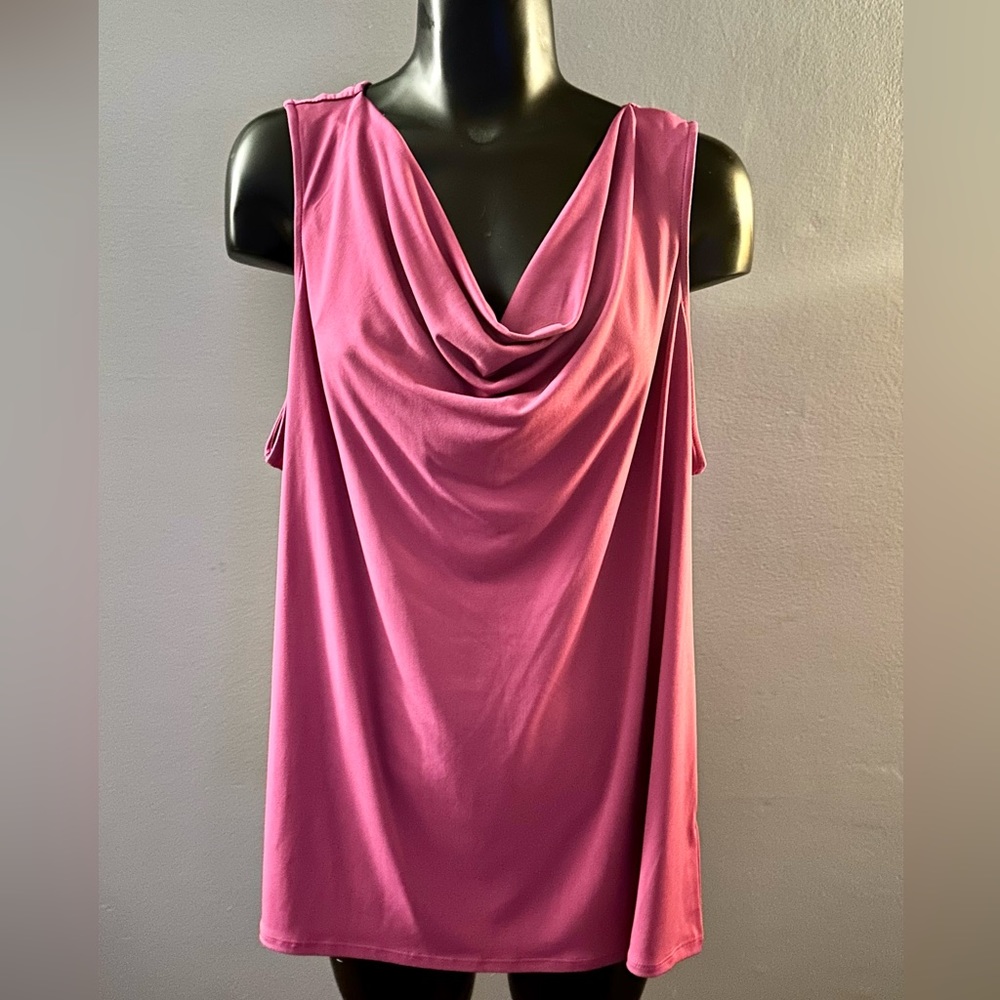 JACLYN SMITH COLLECTION SLEEVELESS BLOUSE